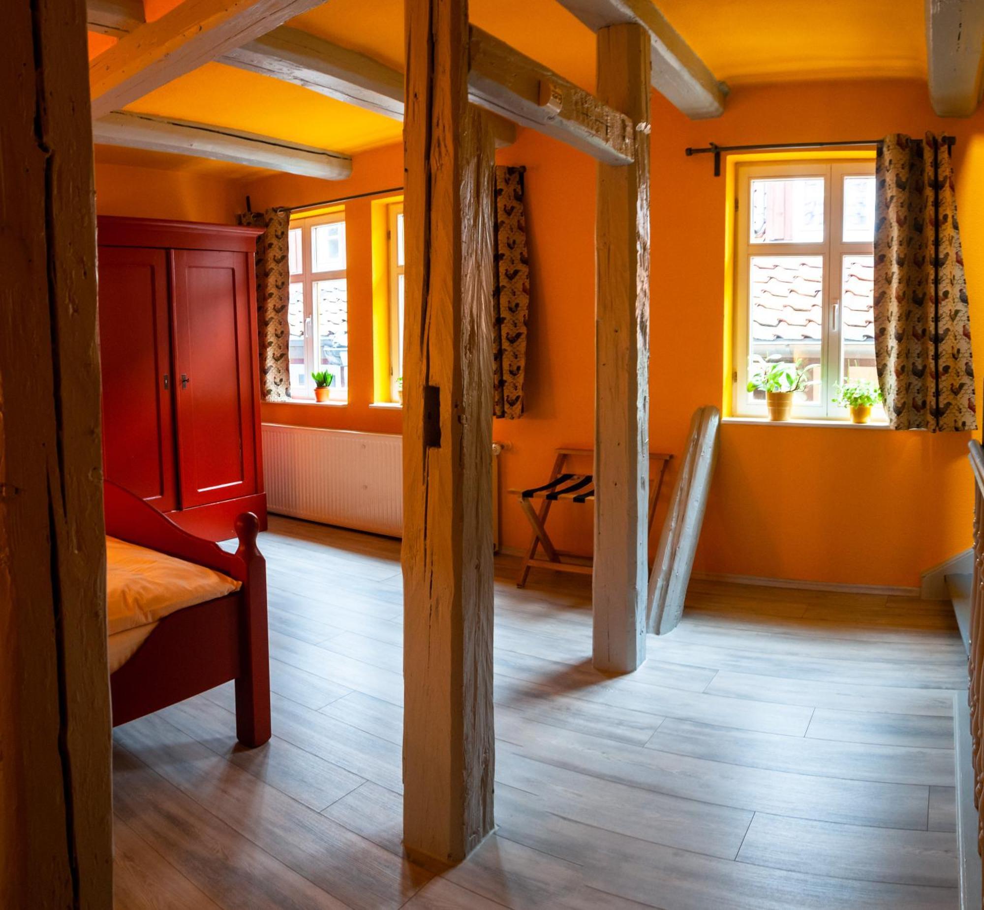 Fachwerkhotel - Ferienhaeuser Vorhof Zur Hoelle Quedlinburg Dış mekan fotoğraf